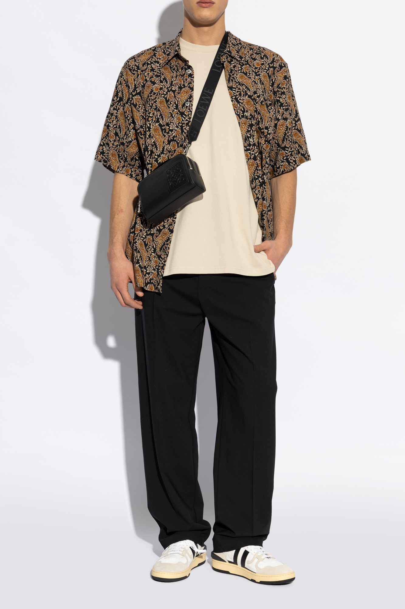 スニーカー LANVIN FW24 Lanvin Clay Sneakers (FWSKDK00NYLOA24 0110) Lanvin Lanvin Clay Sneakers | Grailed